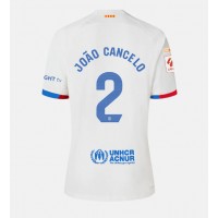 Camisa de time de futebol Barcelona Joao Cancelo #2 Replicas 2º Equipamento 2023-24 Manga Curta